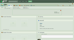 Desktop Screenshot of jdam.deviantart.com