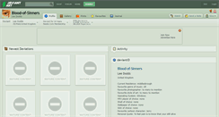 Desktop Screenshot of blood-of-sinners.deviantart.com