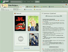 Tablet Screenshot of fma-pinups.deviantart.com