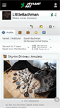 Mobile Screenshot of littlebachman.deviantart.com