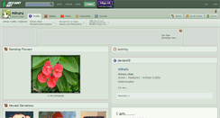 Desktop Screenshot of miruru.deviantart.com