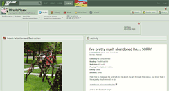 Desktop Screenshot of hiremeplease.deviantart.com