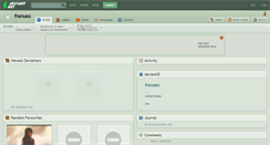 Desktop Screenshot of fransass.deviantart.com