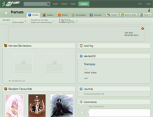 Tablet Screenshot of fransass.deviantart.com