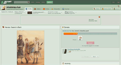 Desktop Screenshot of amaterasu-kun.deviantart.com