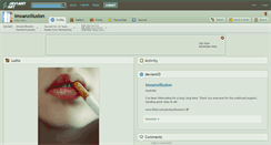 Desktop Screenshot of imxanxillusion.deviantart.com