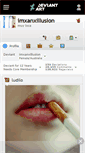 Mobile Screenshot of imxanxillusion.deviantart.com