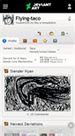 Mobile Screenshot of flying-taco.deviantart.com