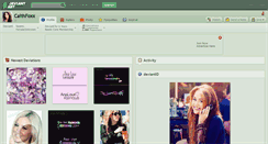 Desktop Screenshot of caithfoxx.deviantart.com