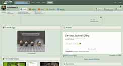 Desktop Screenshot of muteferrica.deviantart.com