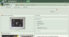 Desktop Screenshot of kat-adams.deviantart.com
