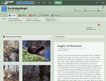 Tablet Screenshot of lincolndeppfangirl.deviantart.com