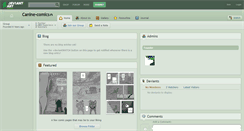 Desktop Screenshot of canine-comics.deviantart.com