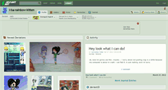 Desktop Screenshot of i-isa-rainbow-kitten.deviantart.com