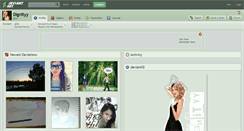 Desktop Screenshot of dignityy.deviantart.com