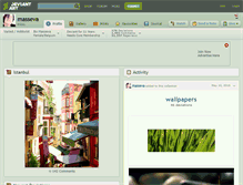 Tablet Screenshot of masseva.deviantart.com