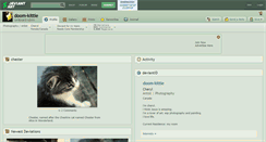 Desktop Screenshot of doom-kittie.deviantart.com