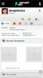 Mobile Screenshot of desapalooza.deviantart.com