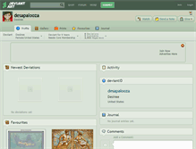 Tablet Screenshot of desapalooza.deviantart.com