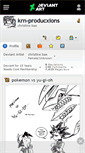 Mobile Screenshot of krn-producxions.deviantart.com
