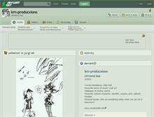 Tablet Screenshot of krn-producxions.deviantart.com