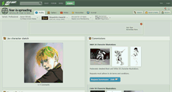 Desktop Screenshot of fear-is-spreading.deviantart.com