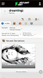 Mobile Screenshot of dreamlingz.deviantart.com