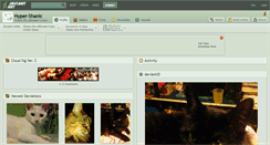 Desktop Screenshot of hyper-shanic.deviantart.com