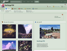 Tablet Screenshot of danfango700.deviantart.com