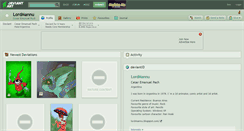 Desktop Screenshot of lordmannu.deviantart.com