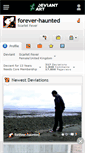 Mobile Screenshot of forever-haunted.deviantart.com