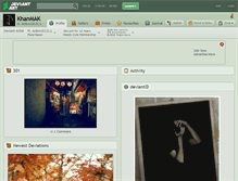 Tablet Screenshot of khanmak.deviantart.com