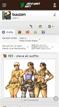 Mobile Screenshot of buuzen.deviantart.com