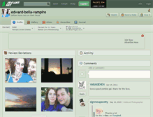 Tablet Screenshot of edward-bella-vampire.deviantart.com