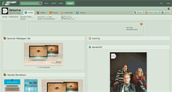 Desktop Screenshot of deluxive.deviantart.com
