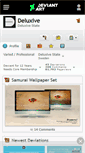 Mobile Screenshot of deluxive.deviantart.com