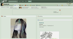Desktop Screenshot of ninthlife.deviantart.com