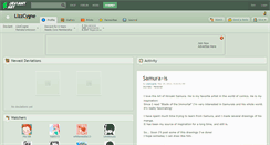 Desktop Screenshot of lizzcygne.deviantart.com