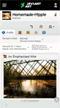 Mobile Screenshot of homemade-hippie.deviantart.com