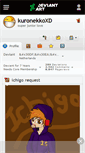 Mobile Screenshot of kuronekkoxd.deviantart.com