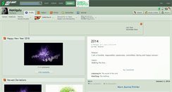Desktop Screenshot of moniquiu.deviantart.com