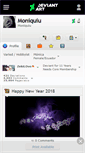 Mobile Screenshot of moniquiu.deviantart.com