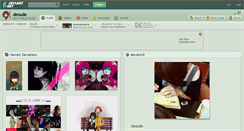 Desktop Screenshot of desude.deviantart.com