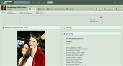 Desktop Screenshot of iloverobertpattinson.deviantart.com