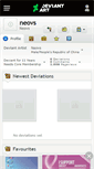Mobile Screenshot of neovs.deviantart.com