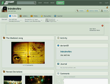 Tablet Screenshot of introinvitro.deviantart.com