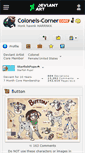 Mobile Screenshot of colonels-corner.deviantart.com