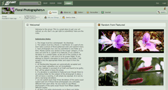 Desktop Screenshot of floral-photographers.deviantart.com