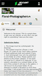 Mobile Screenshot of floral-photographers.deviantart.com