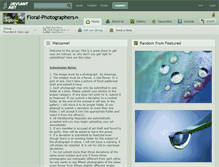 Tablet Screenshot of floral-photographers.deviantart.com